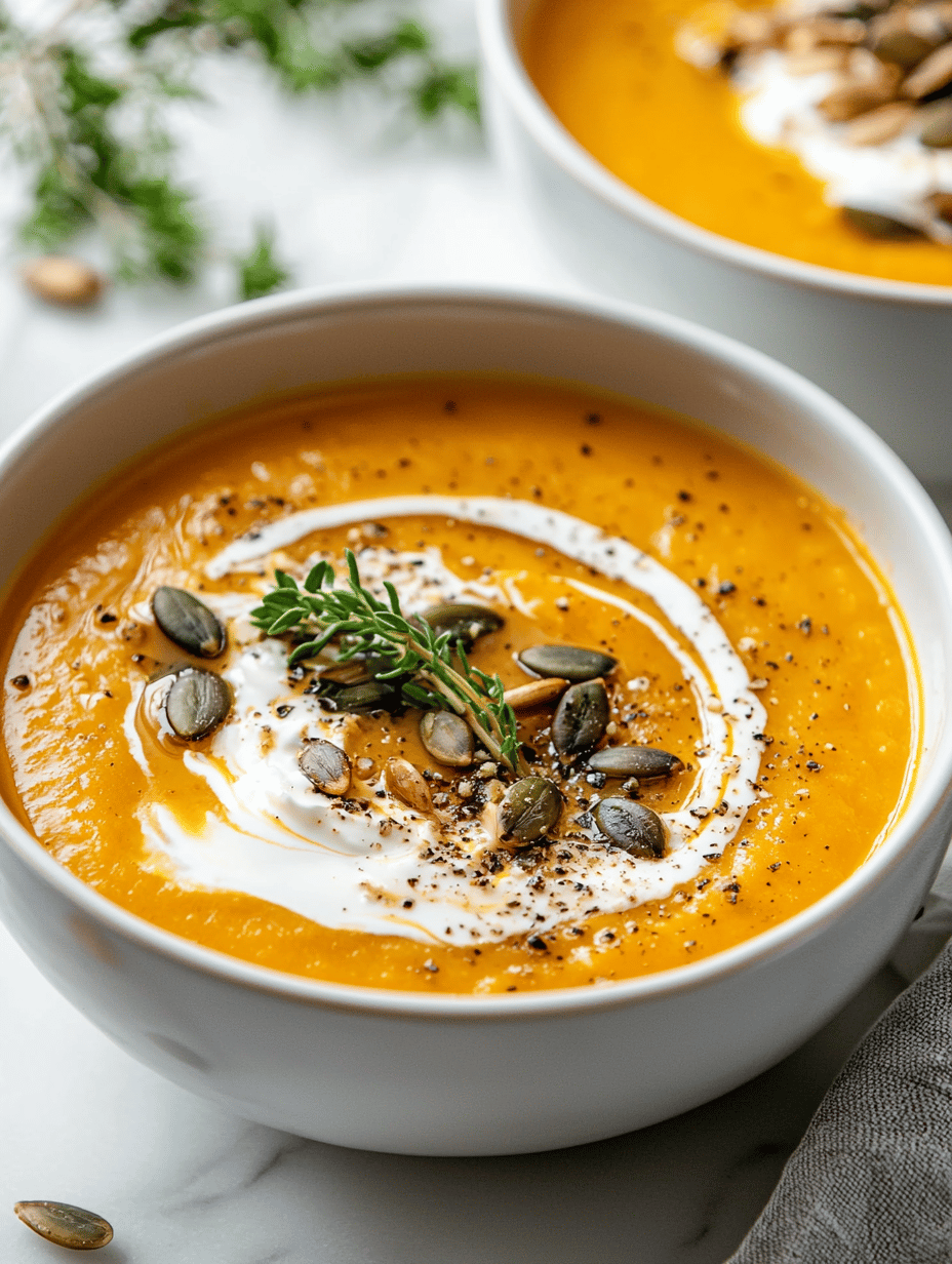 Harvest Hues: The Cozy Charm of Roasted Pumpkin Soup