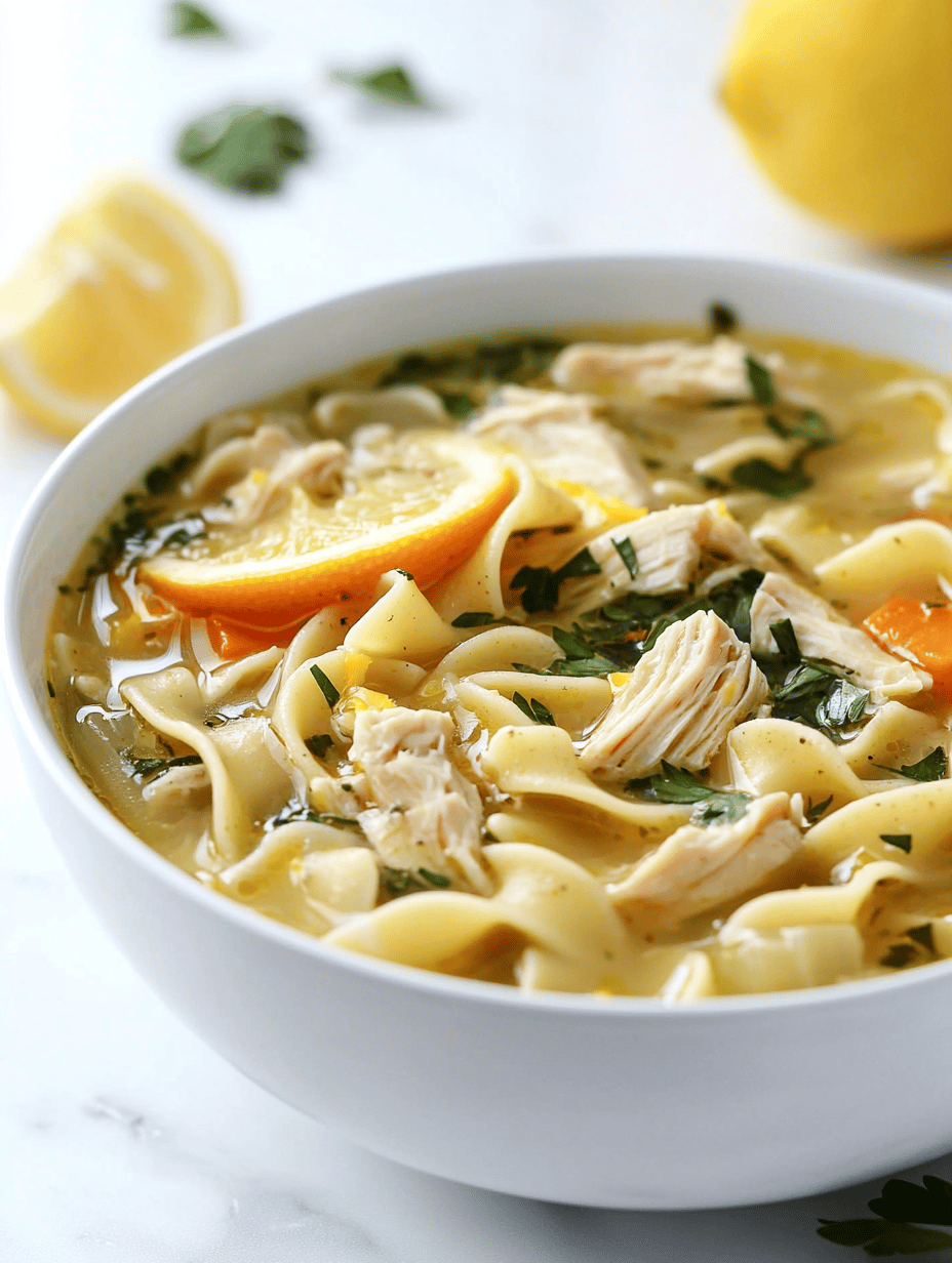 Reviving Nostalgia: The Perfect Chicken Noodle Soup with a Twist