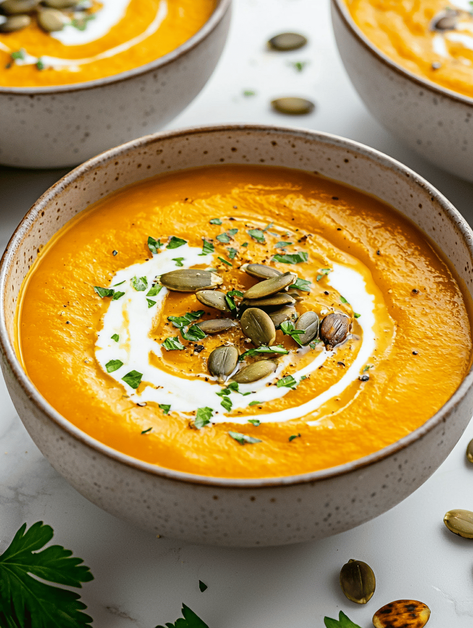 Soul-Warming Vegan Pumpkin Soup with a Twist
