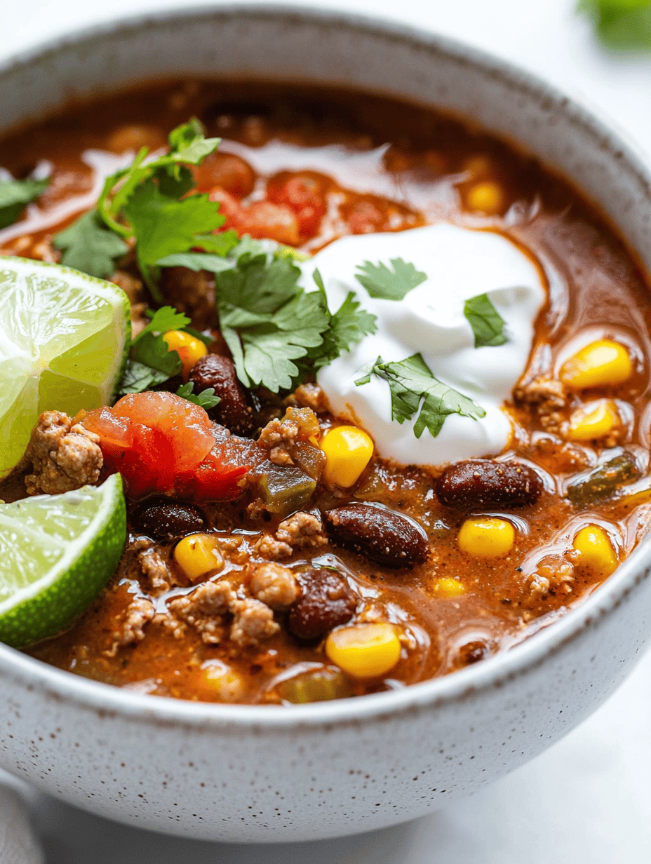 Unexpected Comfort: Reinventing Taco Soup with a Twist