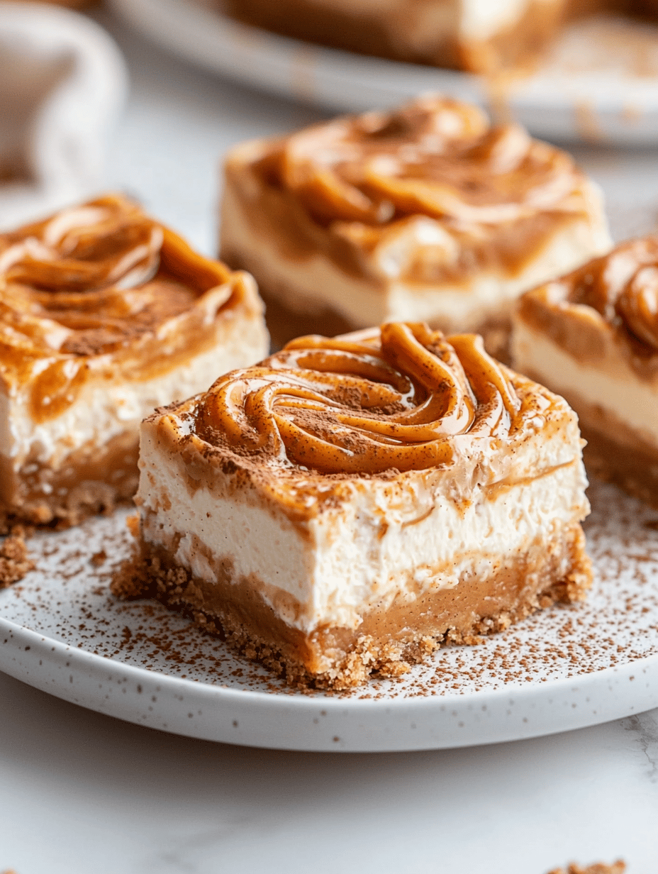 Spooky Good! Halloween Pumpkin Cheesecake Bars with a Twist