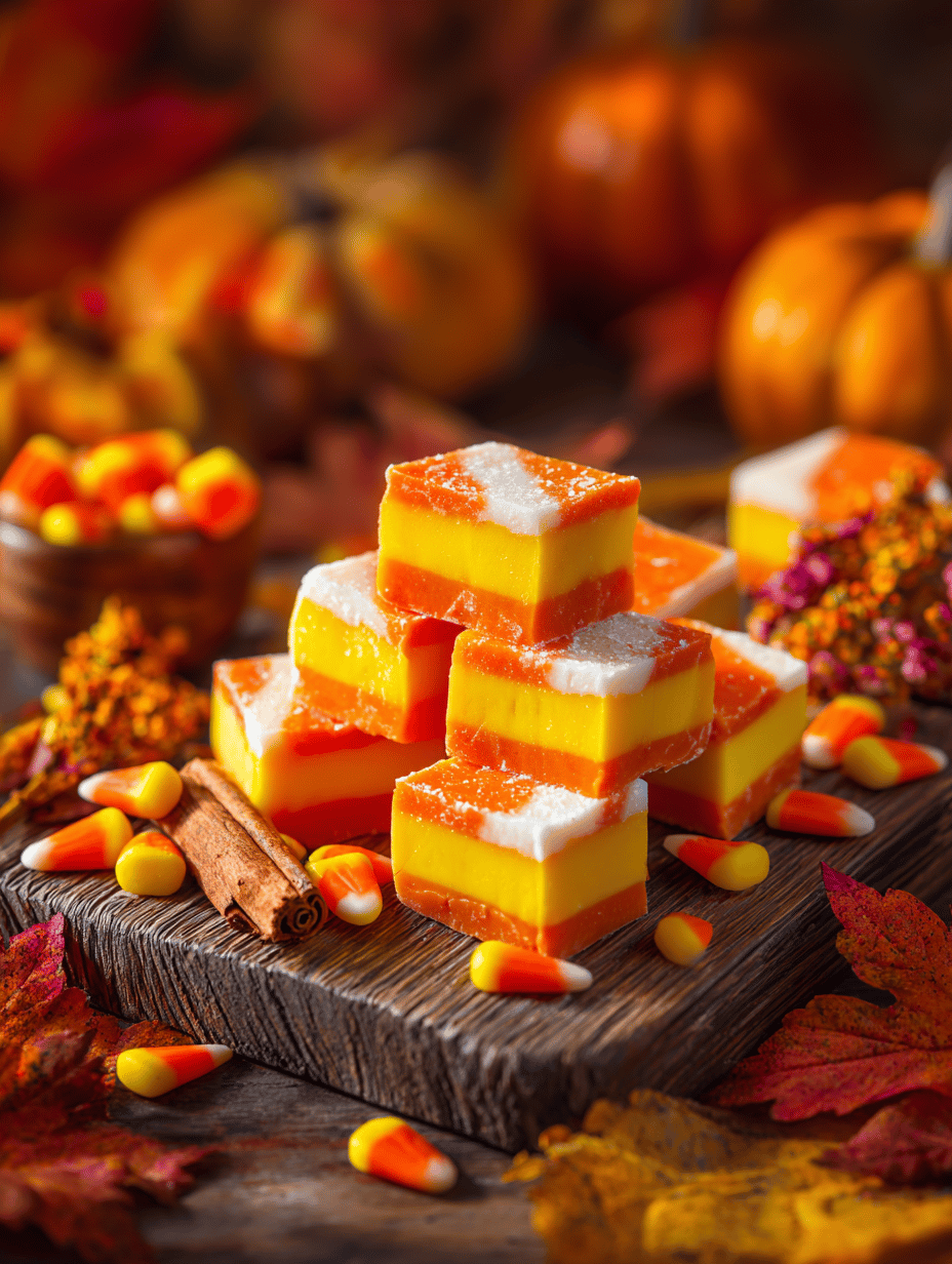 Candy Corn Fudge: A Nostalgic Fall Twist with a Modern Bite