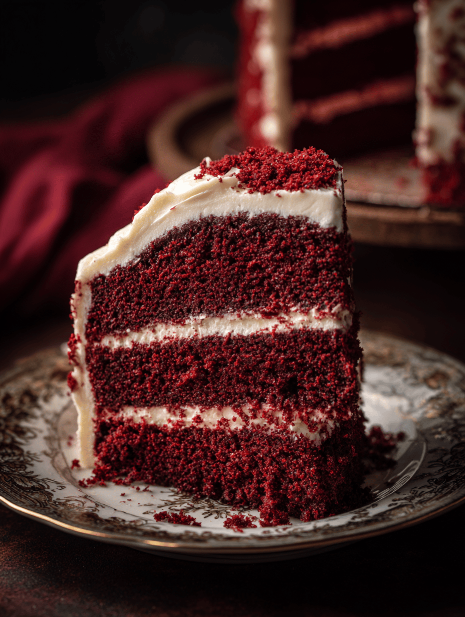 Blood-Red Velvet Cake: A Deep Dive into Its Heart and Soul