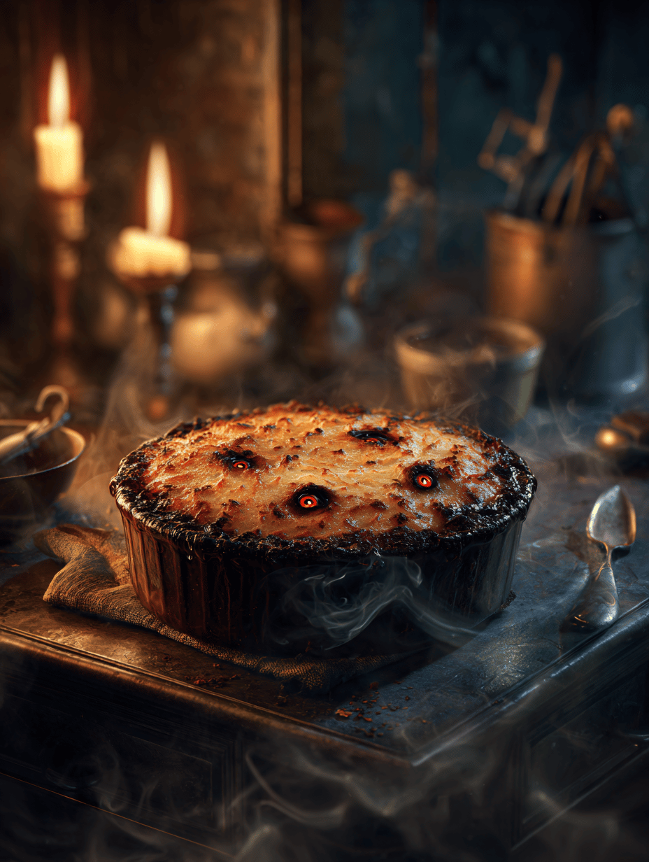 Spooky Shepherd’s Pie: A Dark Twist on Comfort Food