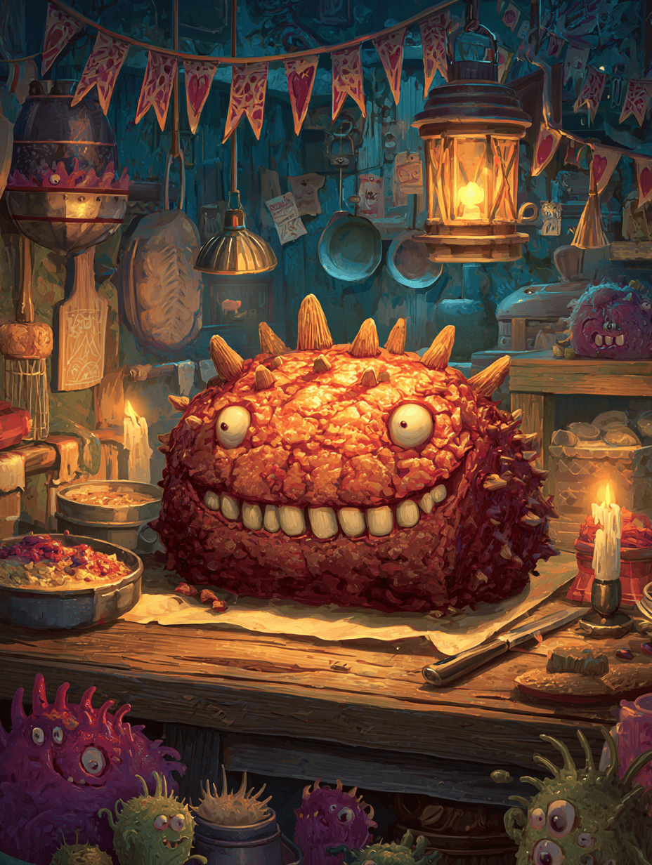 Monster Meatloaf: A Hearty Twist for the Bold at Heart